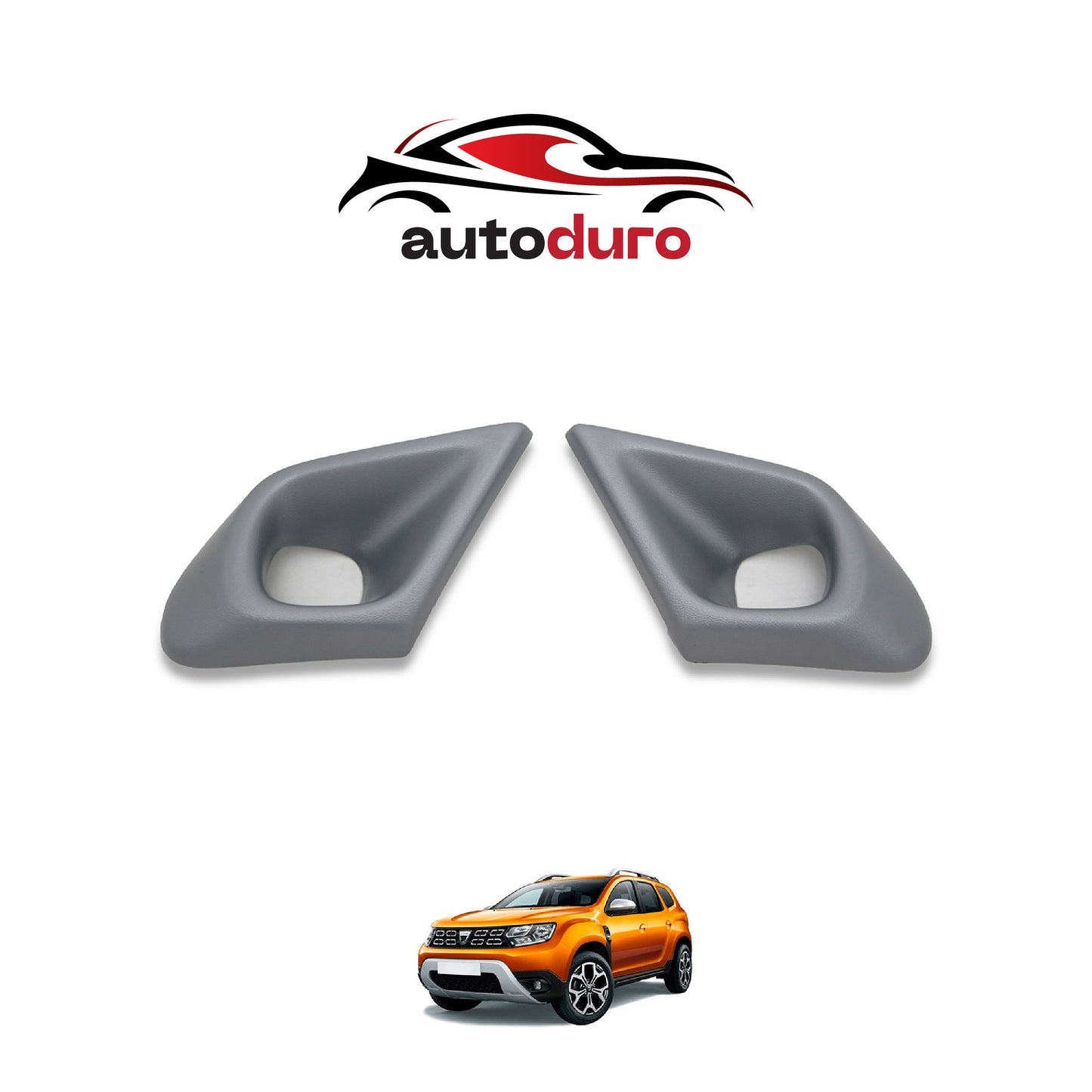 Autoduro Dacia Duster 2018 - 2024 Fog Lamp Frame 2pcs - 41210218-010017-25020402_3