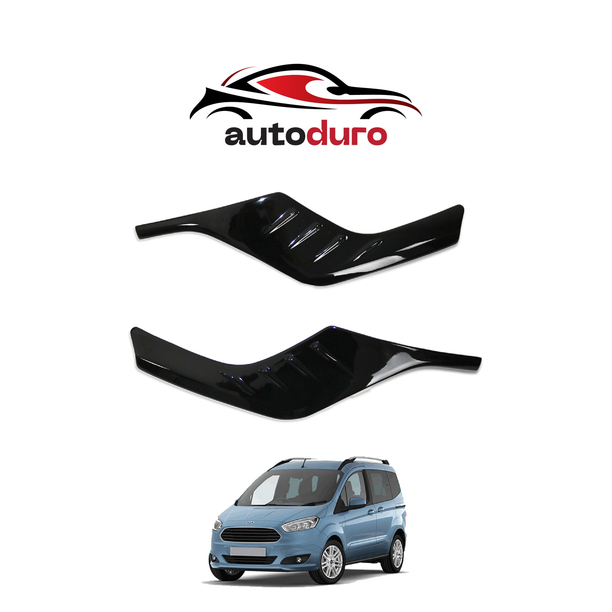 Autoduro Ford Courier 2018 - 2023 Fog Lamp Frame 2pcs - 41300218-010017-20010101_3