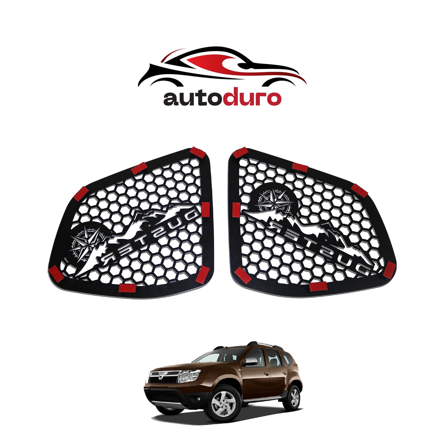 Autoduro Dacia Duster 2010 - 2017 Metal Quarter Window 2pcs - 42210210-010017-10011301_5