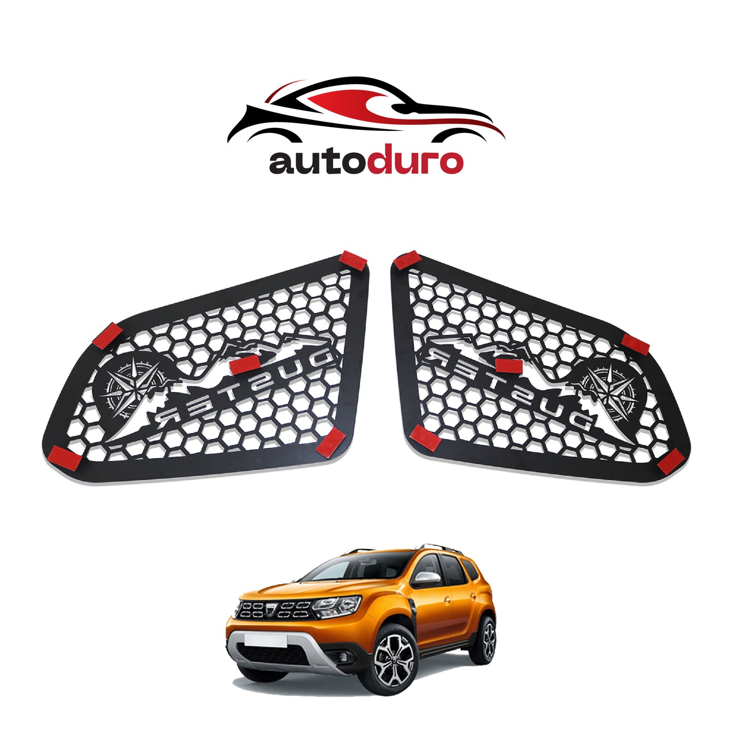 Autoduro Dacia Duster 2018 - 2024 Metal Quarter Window 2pcs - 42210218-010017-10011301_4