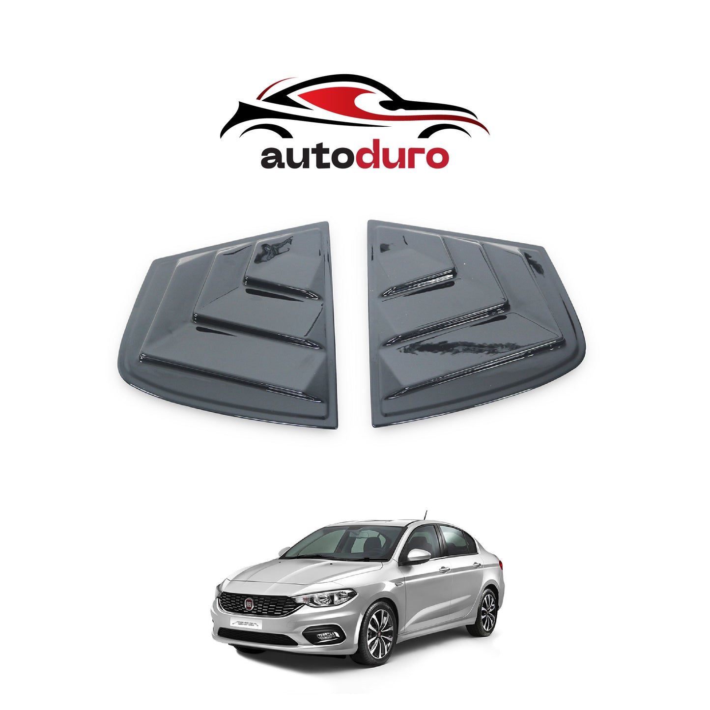 Autoduro Fiat Egea 2015 Onwards Quarter Window 2pcs - 42290615-010017-30010101_1