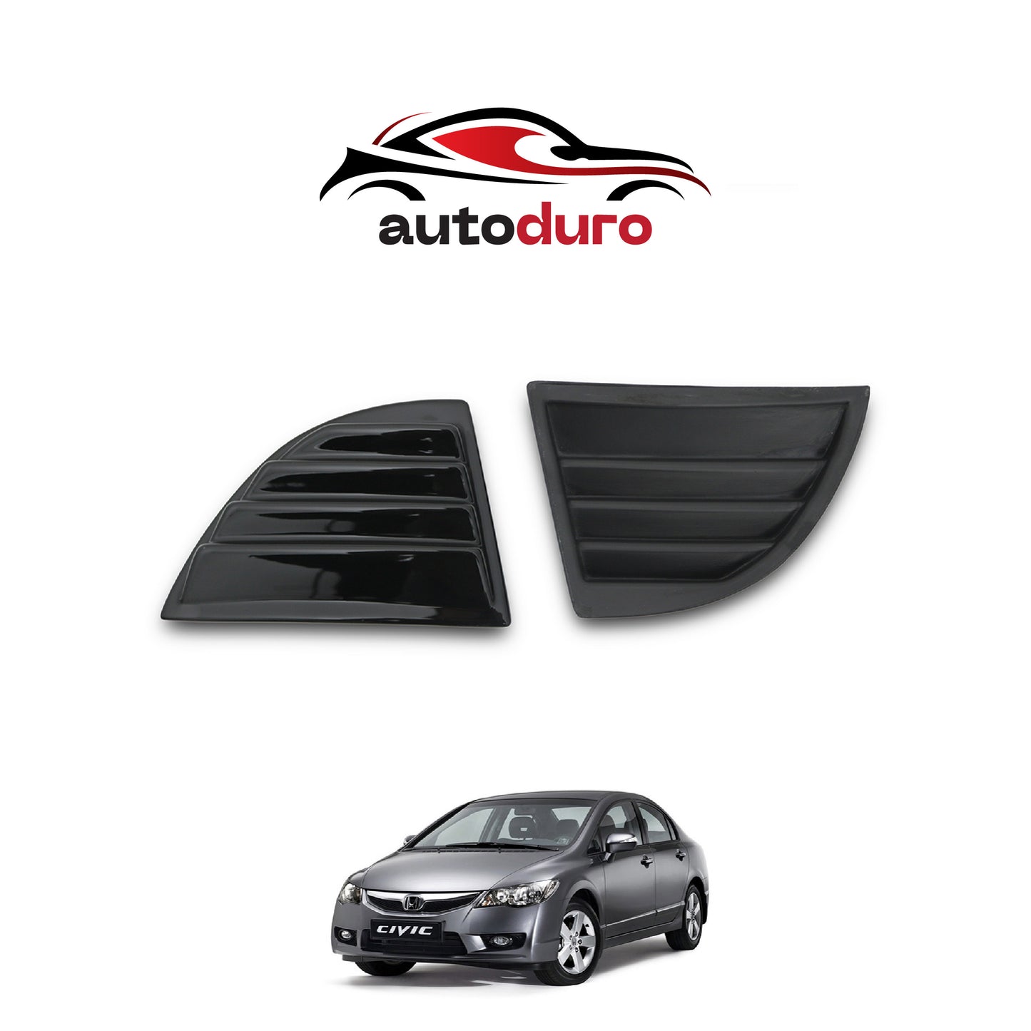 Autoduro Honda Civic 2006 - 2012 Quarter Window - 42340206-010017-30010101_4