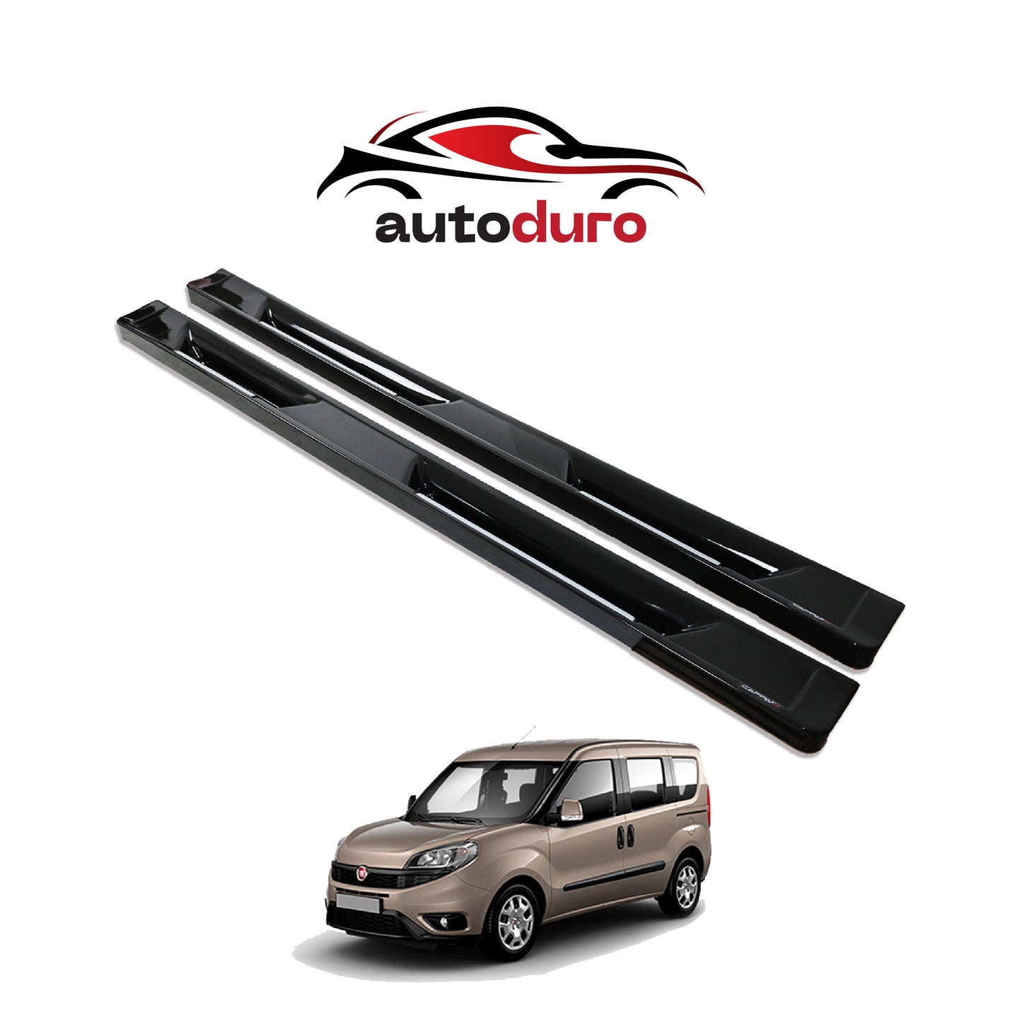 Autoduro Fiat Doblo 2015 - 2022 Side Step 6pcs - 43290315-010017-20010101_3