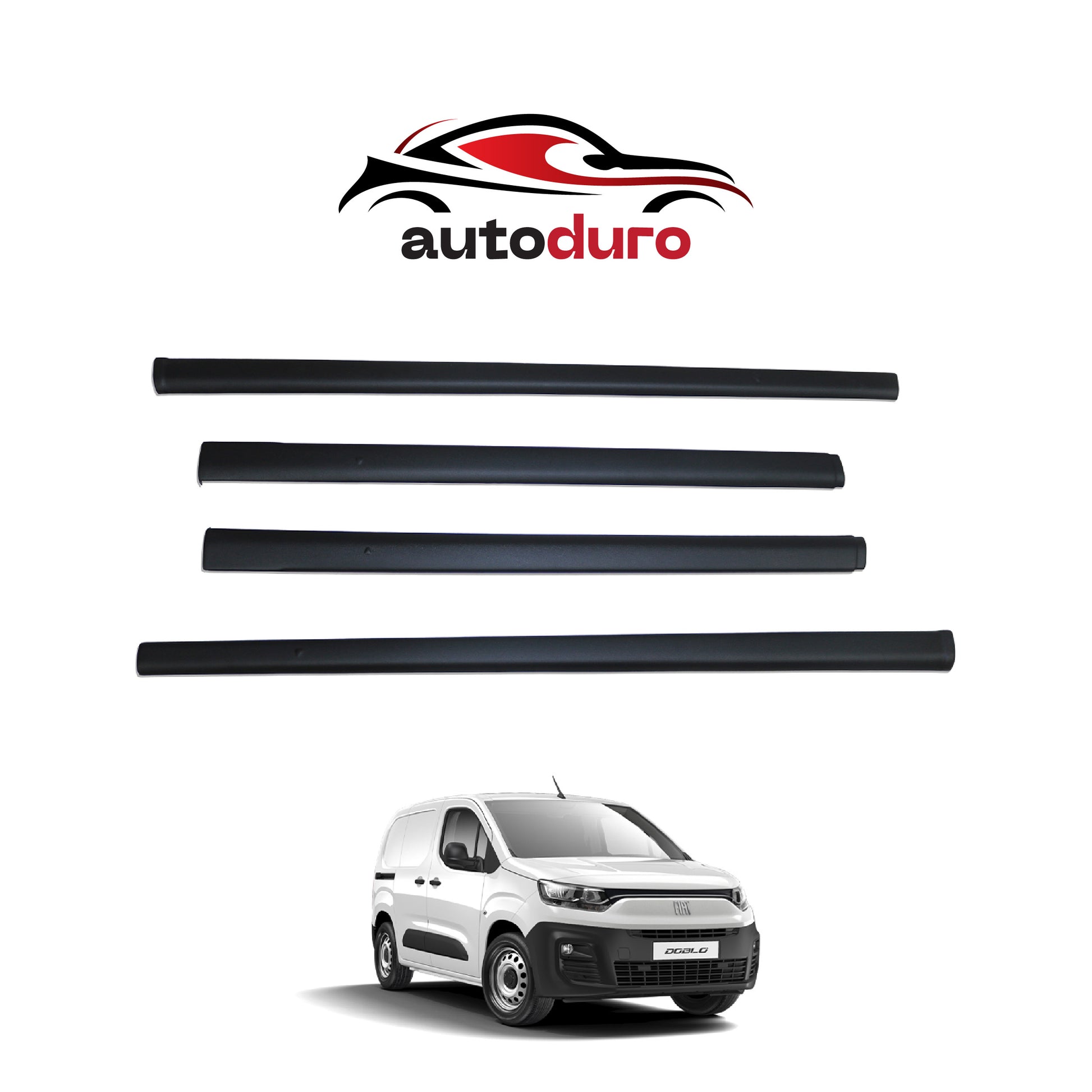 Autoduro Fiat Doblo 2023 Onwards Side Skirt 4pcs - 43290323-010019-20010402_1