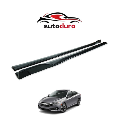 Autoduro Honda Civic 2016 Onwards Side Skirt 2pcs - 43340216-012205-30010101_3