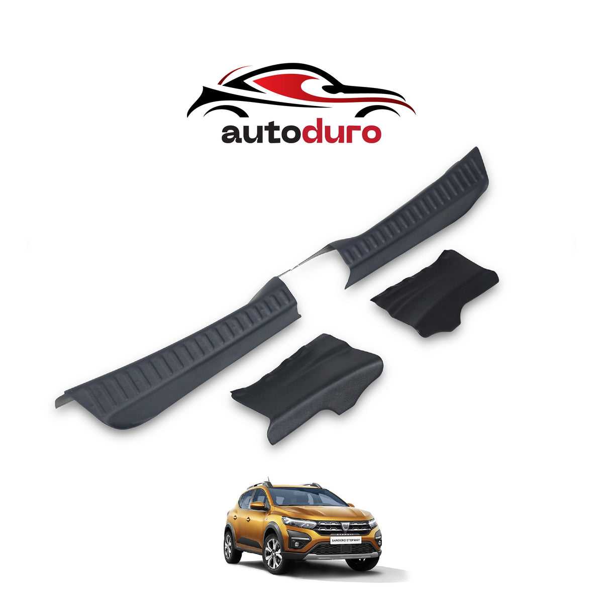 Autoduro Dacia Sandero 2021 Onwards Boot Sill Protector 4pcs - 44210621-010019-20010402_2