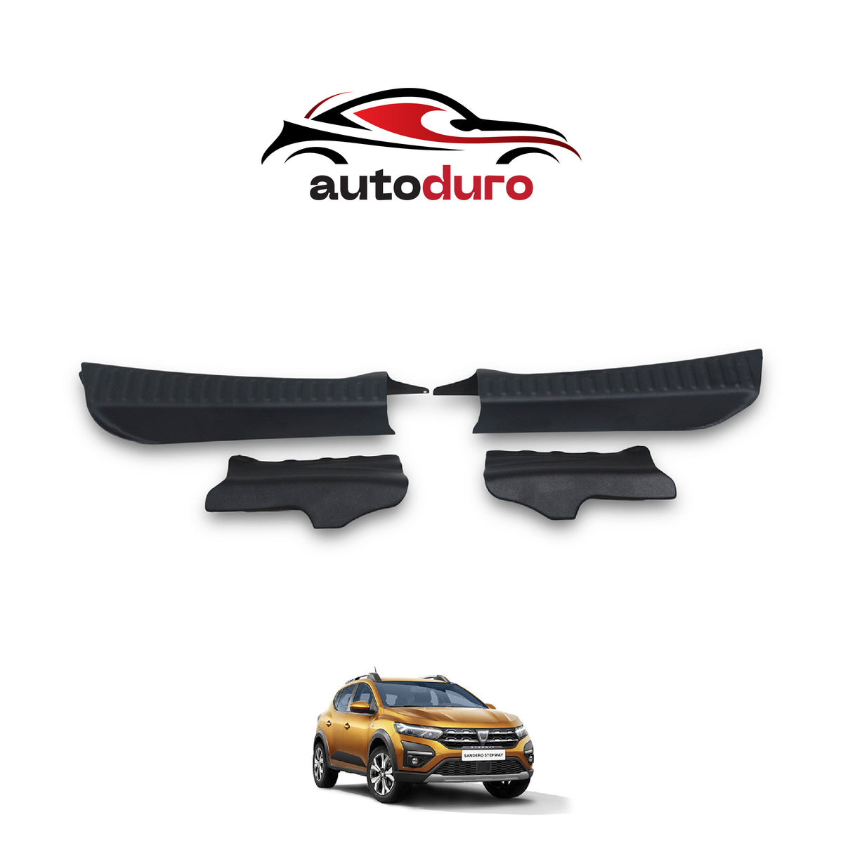 Autoduro Dacia Sandero 2021 Onwards Boot Sill Protector 4pcs - 44210621-010019-20010402_3