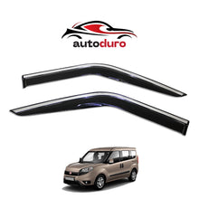 Autoduro Fiat Doblo 2015 - 2022 Window Wind Deflectors 4pcs Chrome - 45290315-020019-20010101_2