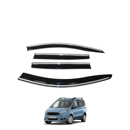 Autoduro Ford Courier 2014 - 2018 Window Wind Deflectors 4pcs - 45300214-010019-20010101_1