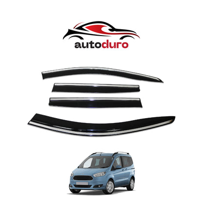 Autoduro Ford Courier 2014 - 2018 Window Wind Deflectors 4pcs - 45300214-010019-20010101_14