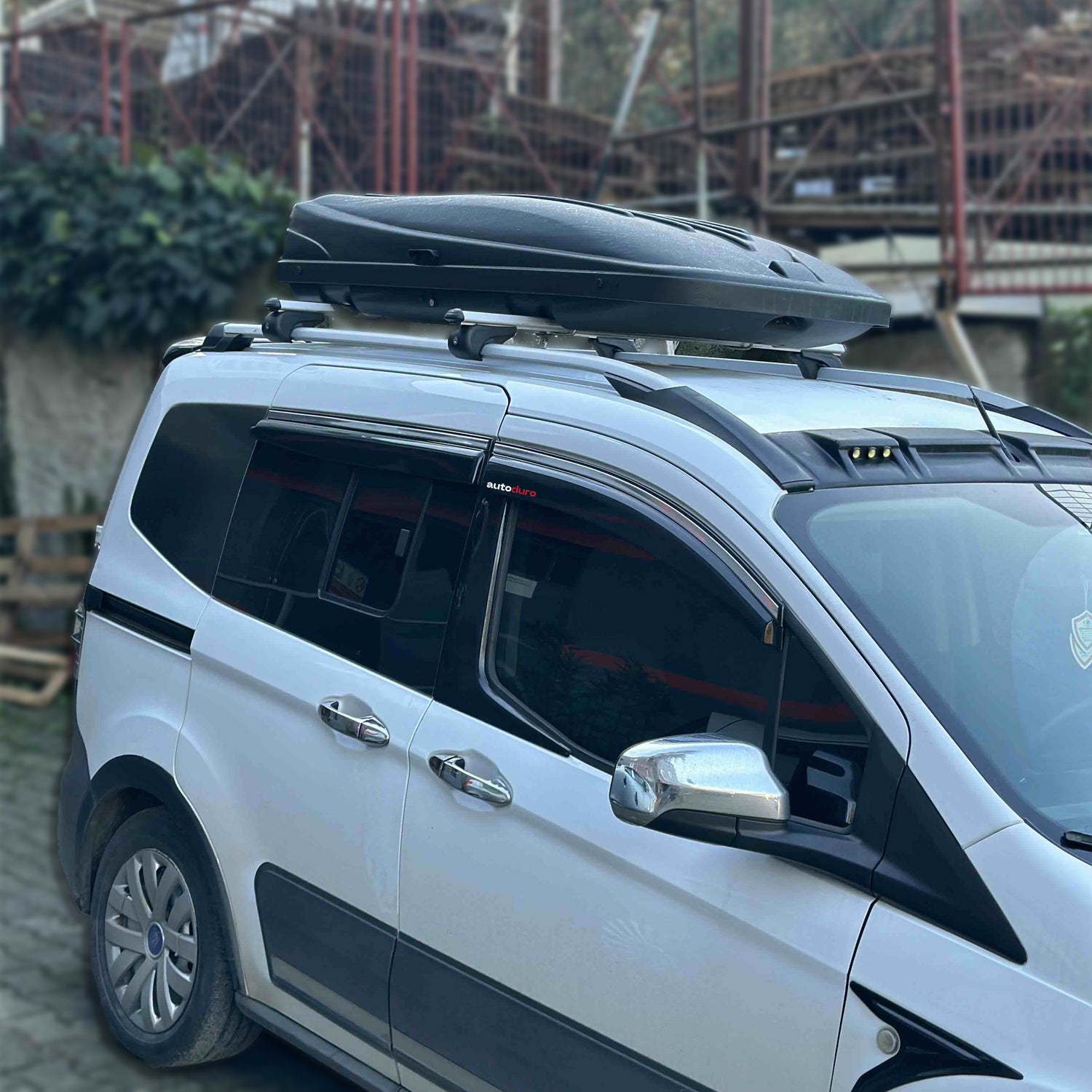 Autoduro Ford Courier 2014 - 2018 Window Wind Deflectors 4pcs - 45300214-010019-20010101_7