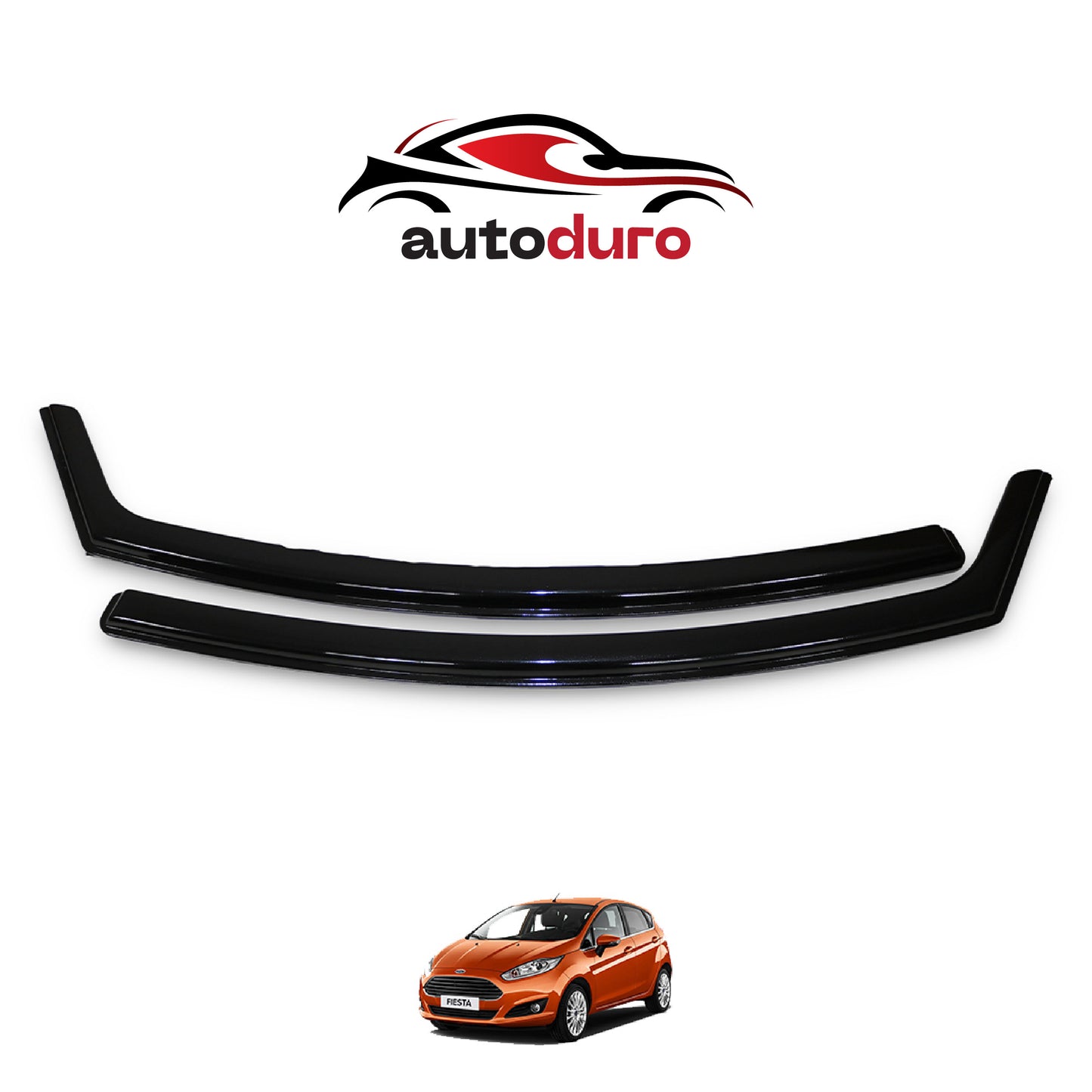 Autoduro Ford Fiesta 2008 - 2013 Window Wind Deflectors 2pcs - 45300608-010017-20010101_2