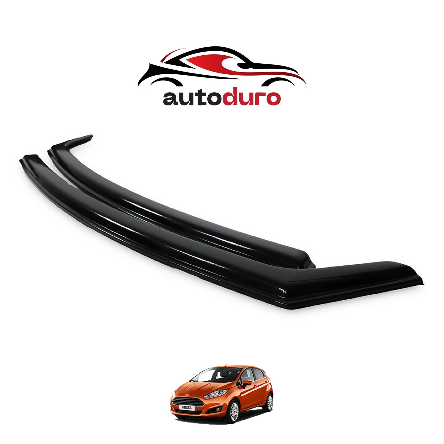 Autoduro Ford Fiesta 2008 - 2013 Window Wind Deflectors 2pcs - 45300608-010017-20010101_5