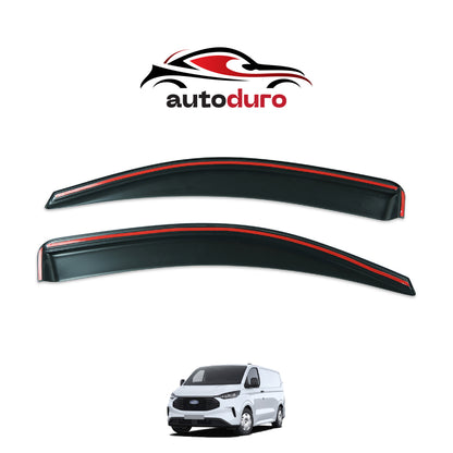 Autoduro Ford Custom 2023 Onwards Window Wind Deflectors 2pcs - 45301323-020017-20010101_20