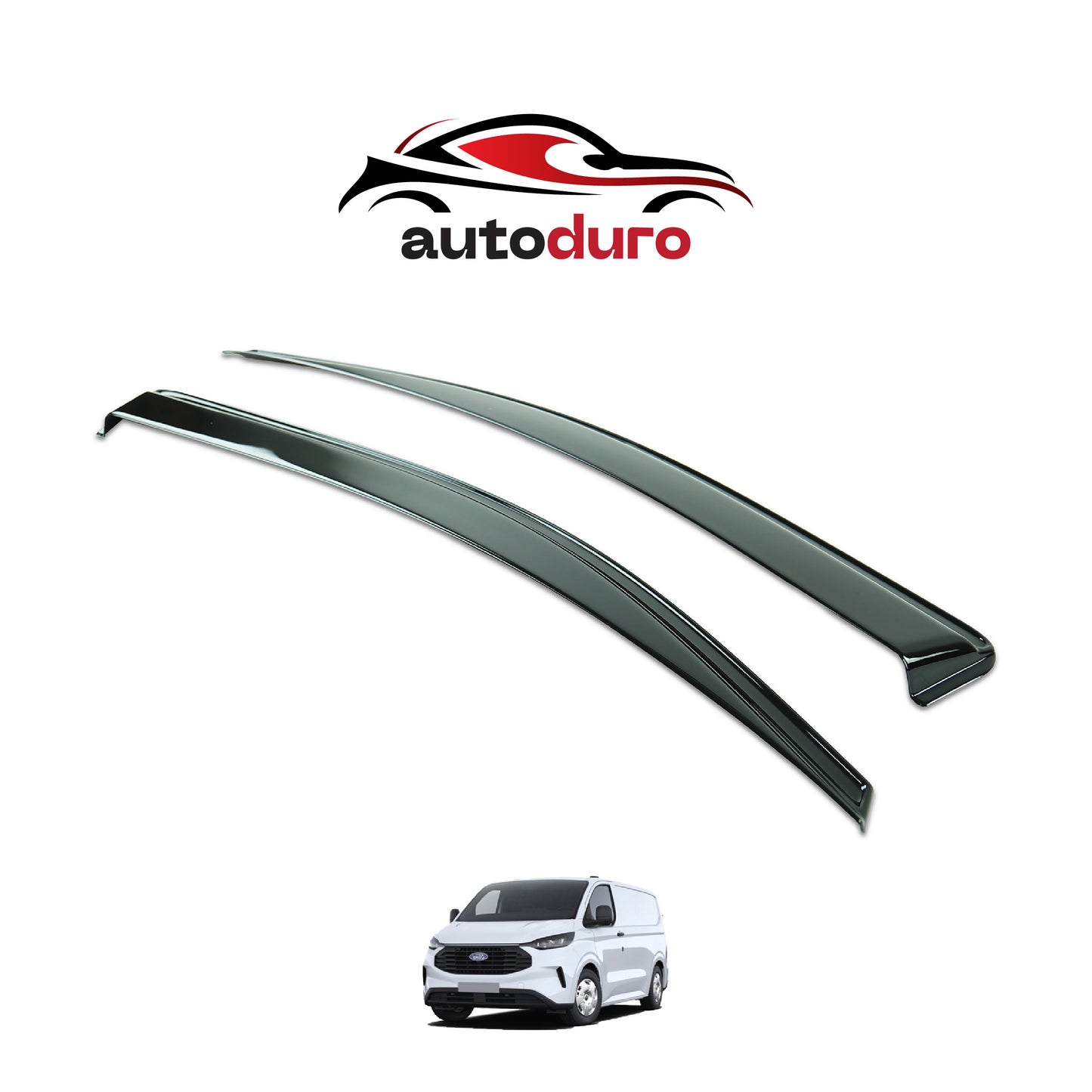 Autoduro Ford Custom 2023 Onwards Window Wind Deflectors 2pcs - 45301323-020017-20010101_9
