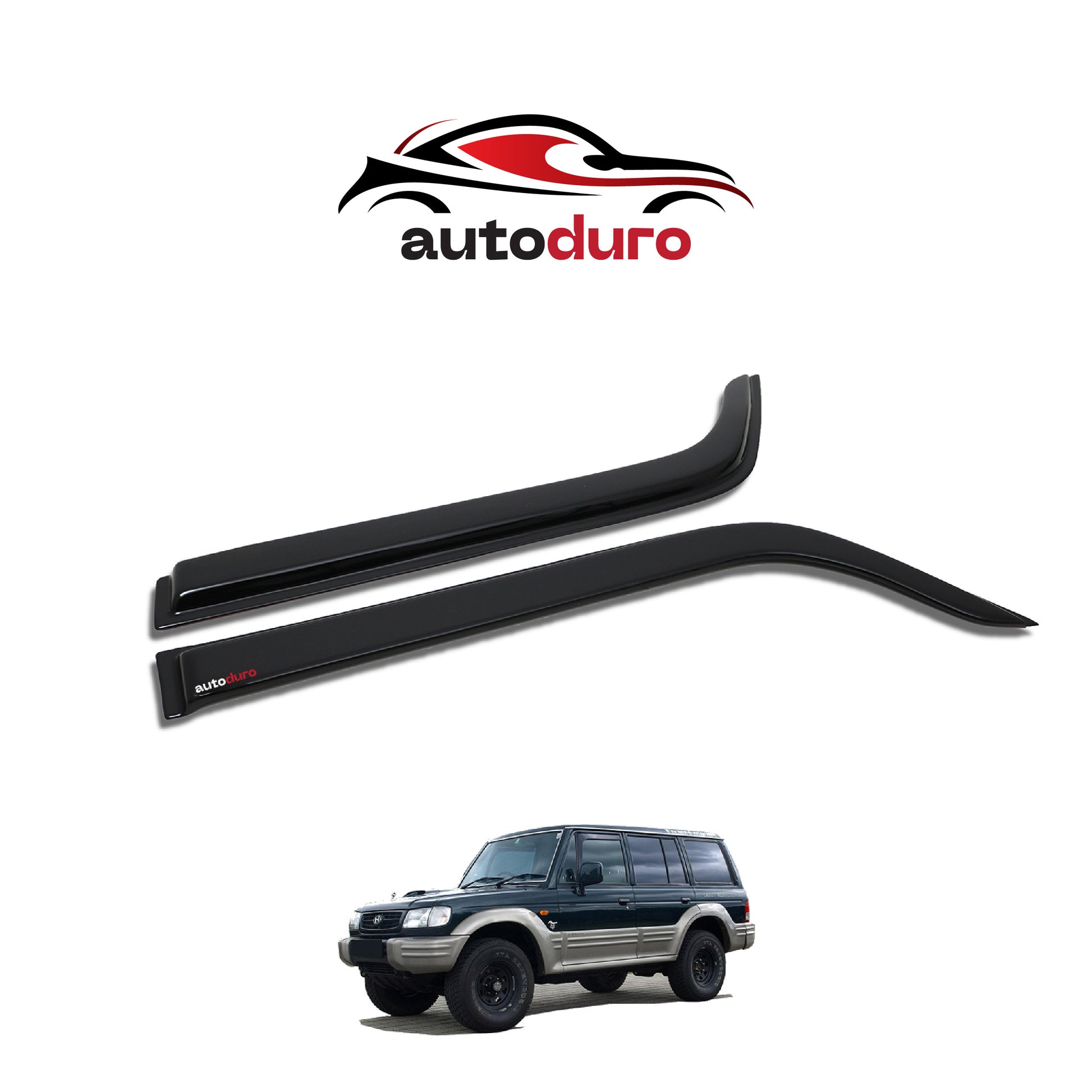 Autoduro Hyundai Galloper 1997 - 2003 Rear Bumper Sill Protector - 45360197-012210-30010101_13