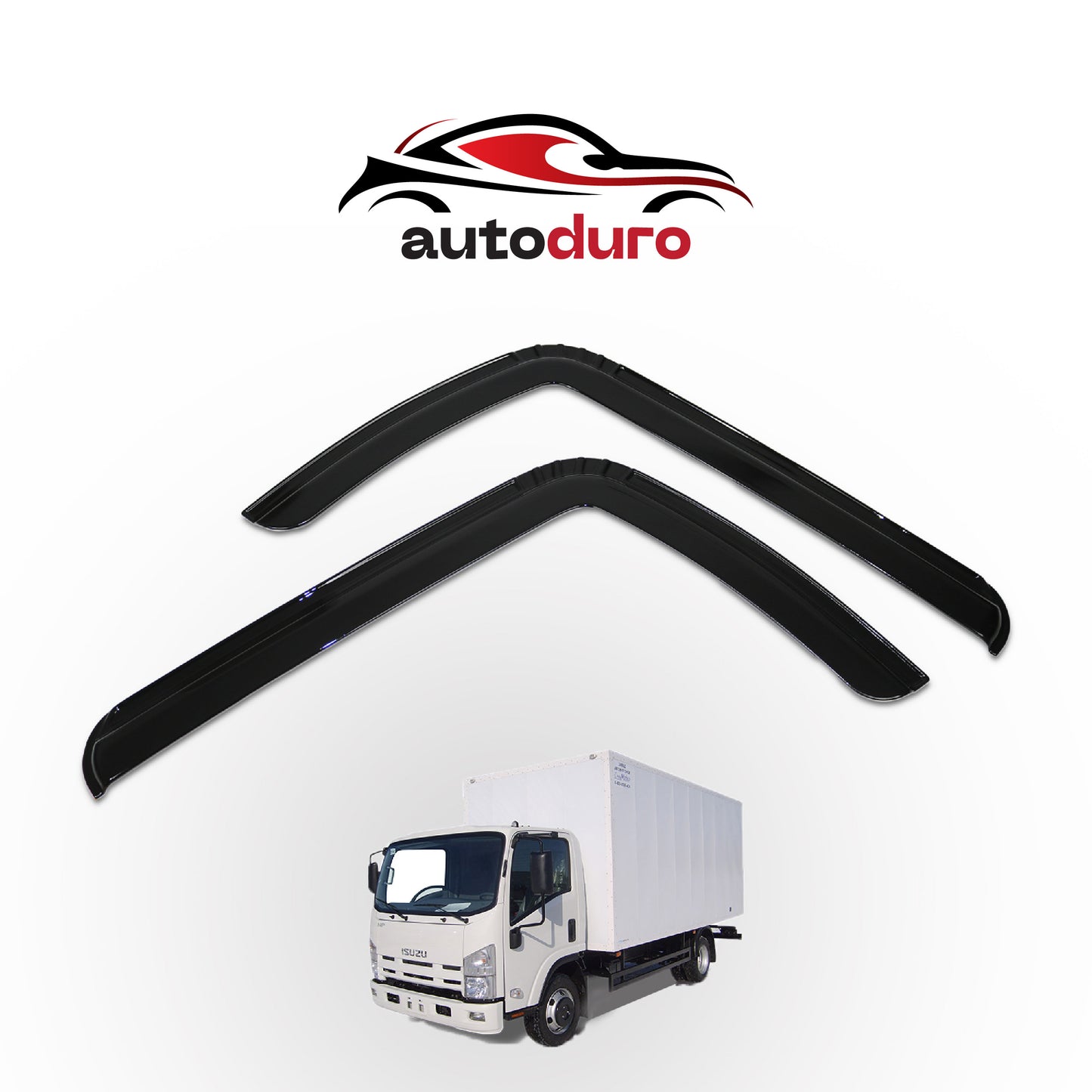 Autoduro Isuzu NPR Long 2010 Onwards Rear Bumper Sill Protector - 45380810-010017-20010101_1