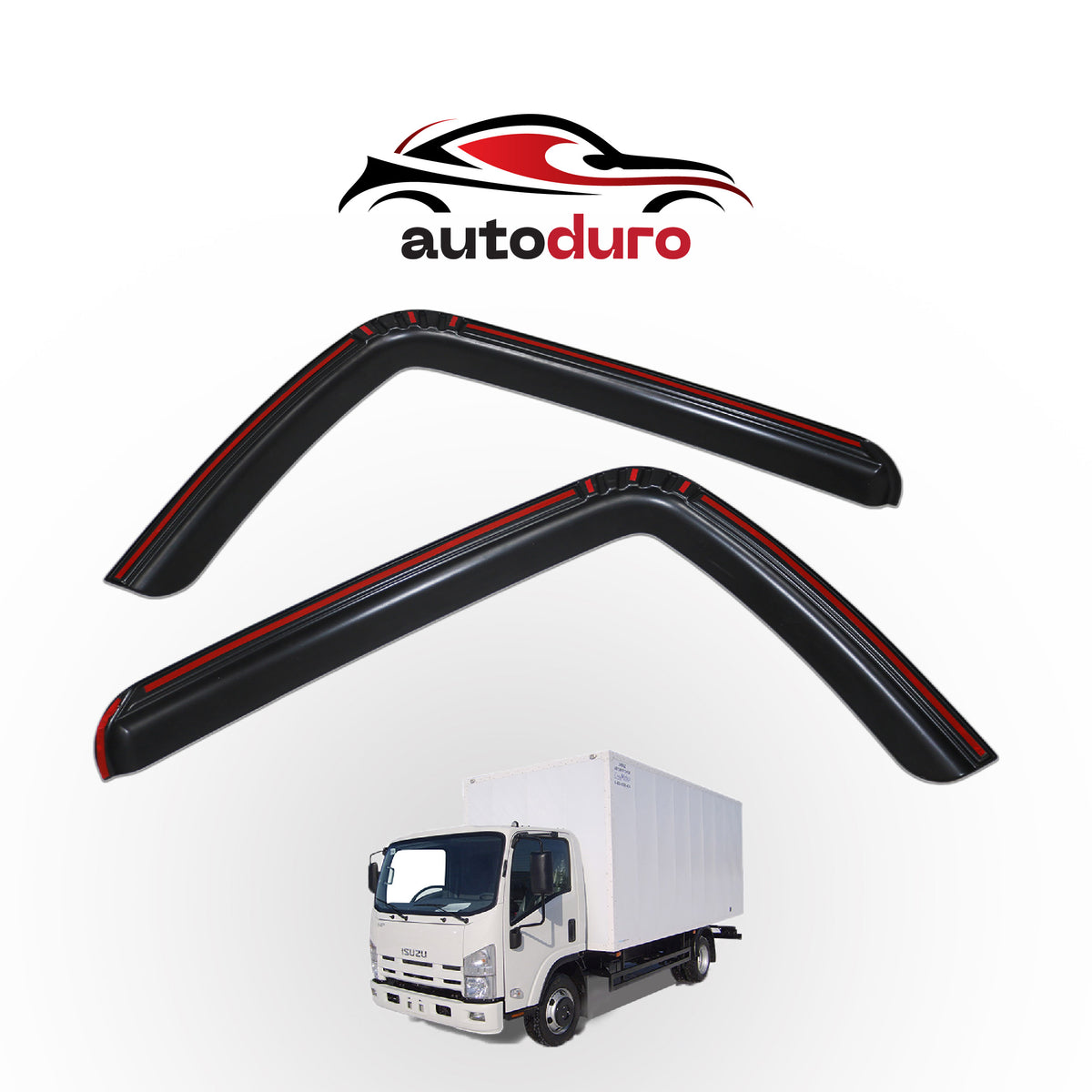 Autoduro Isuzu NPR Long 2010 Onwards Rear Bumper Sill Protector - 45380810-010017-20010101_3