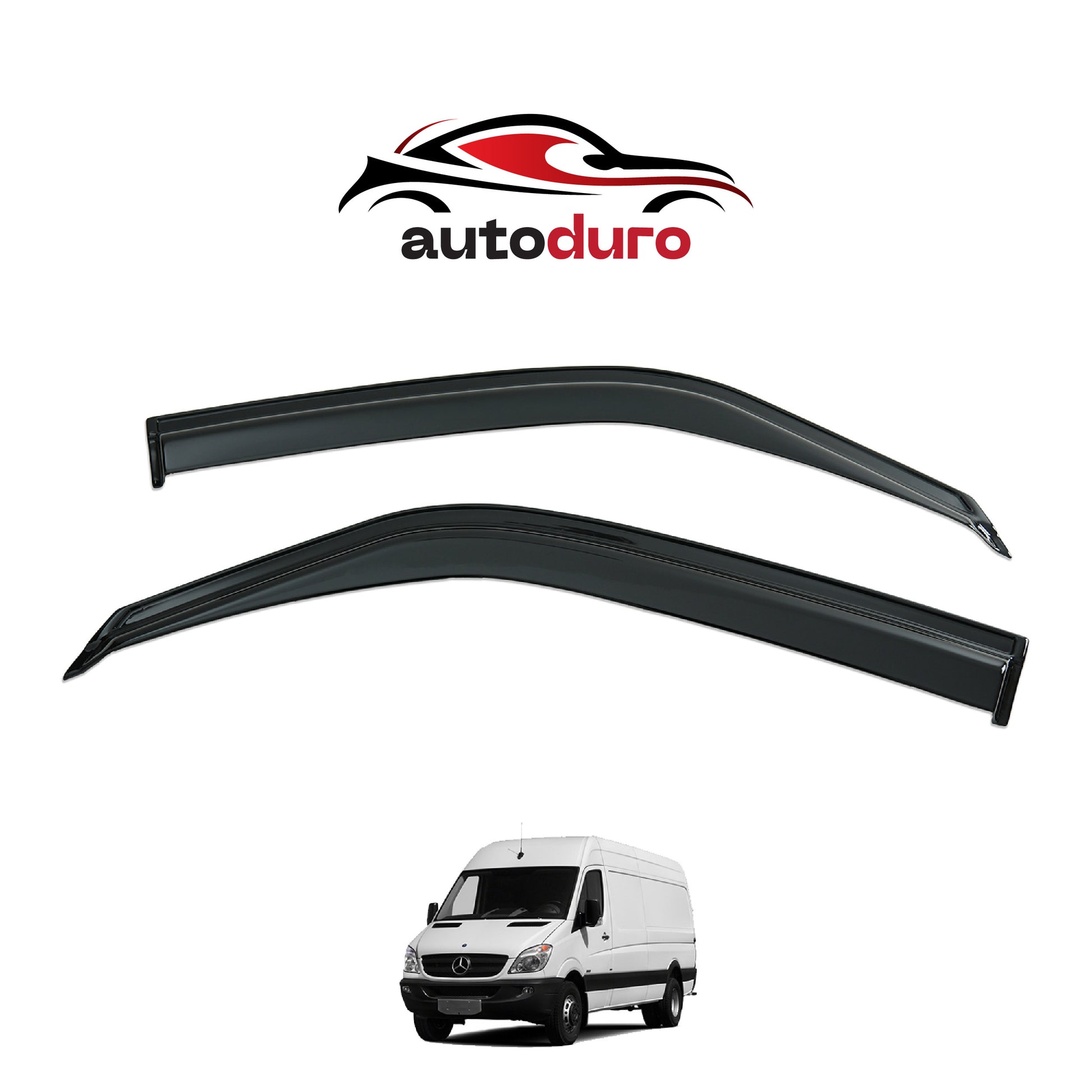 Autoduro Mercedes Sprinter 2006 - 2012 Window Wind Deflectors 2pcs - 45550206-010017-20010101_1