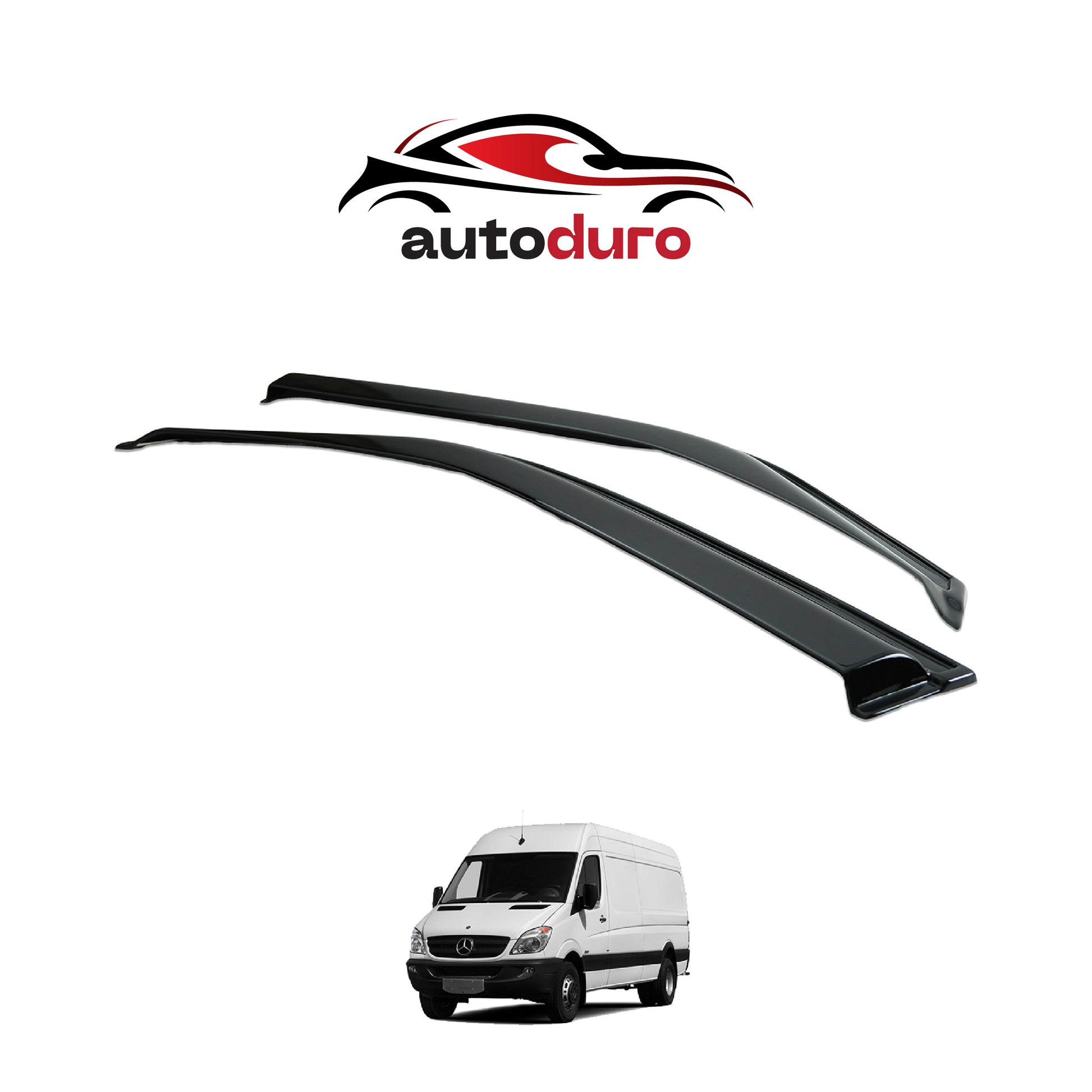Autoduro Mercedes Sprinter 2006 - 2012 Window Wind Deflectors 2pcs - 45550206-010017-20010101_20