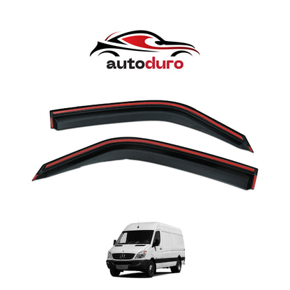 Autoduro Mercedes Sprinter 2006 - 2012 Window Wind Deflectors 2pcs - 45550206-010017-20010101_5