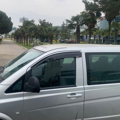 Autoduro Mercedes Vito 2004 - 2010 Window Wind Deflectors 2pcs - 45550403-010017-20010101_11