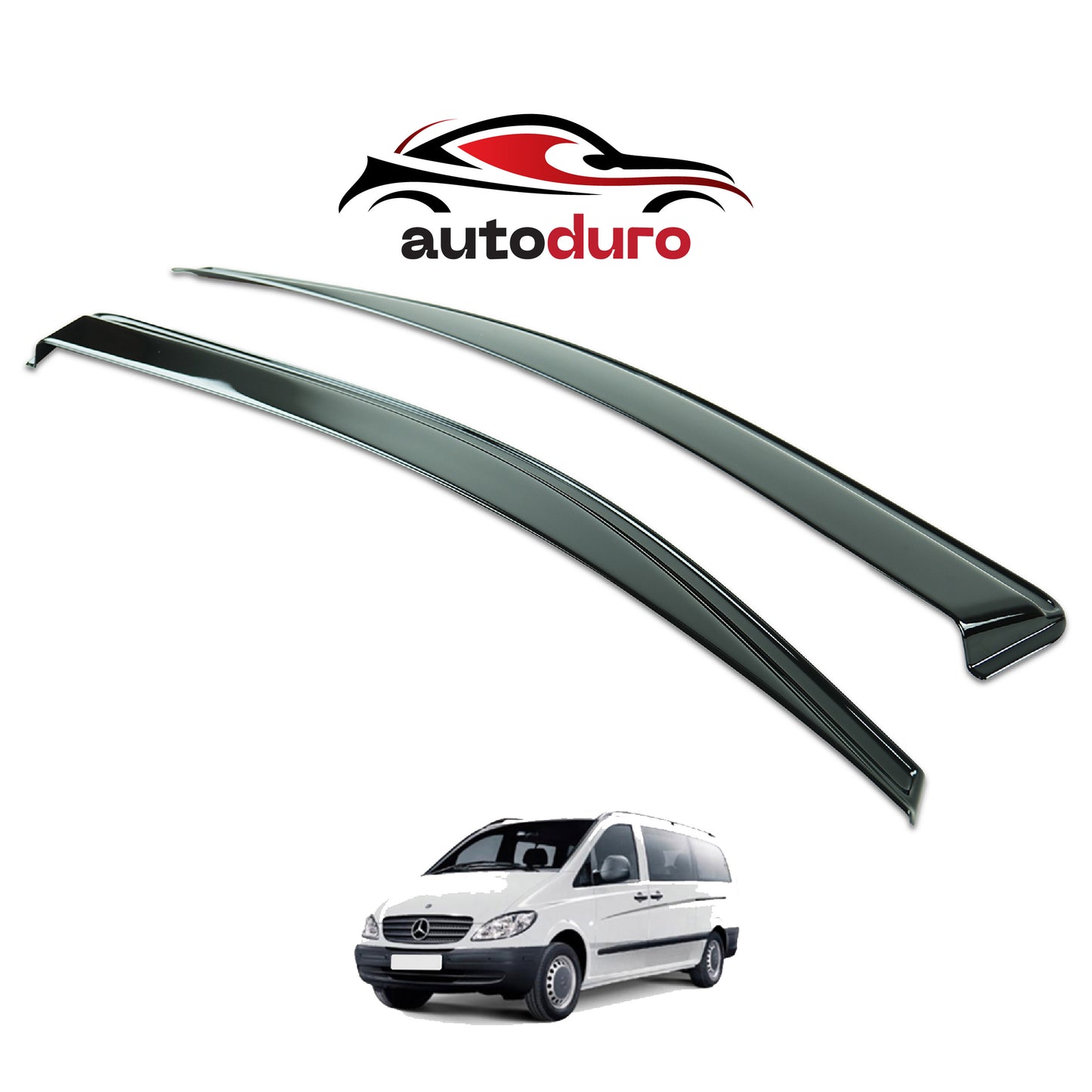 Autoduro Mercedes Vito 2004 - 2010 Window Wind Deflectors 2pcs - 45550403-010017-20010101_6