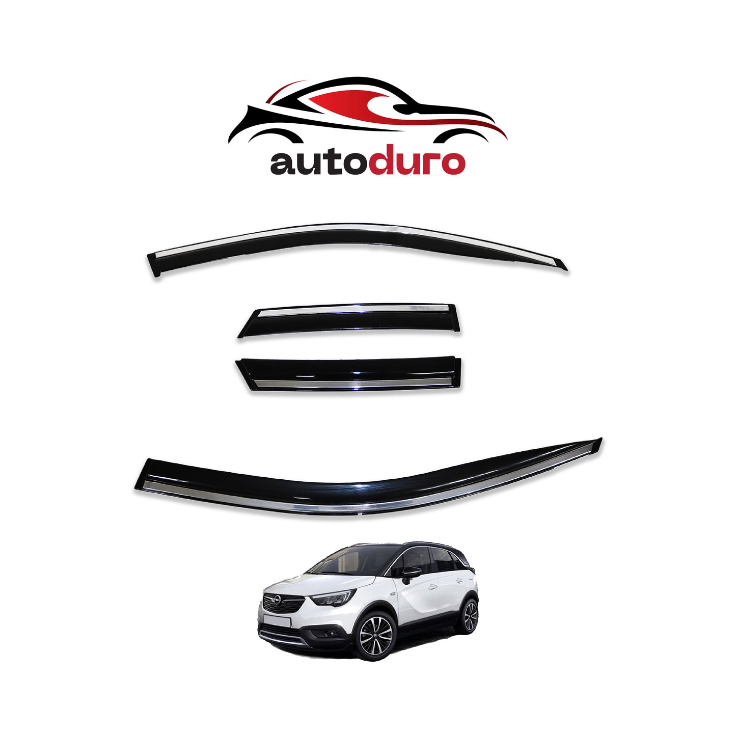 Autoduro Opel Crossland 2021 Onwards Rear Bumper Sill Protector - 45590721-020019-20010101_1