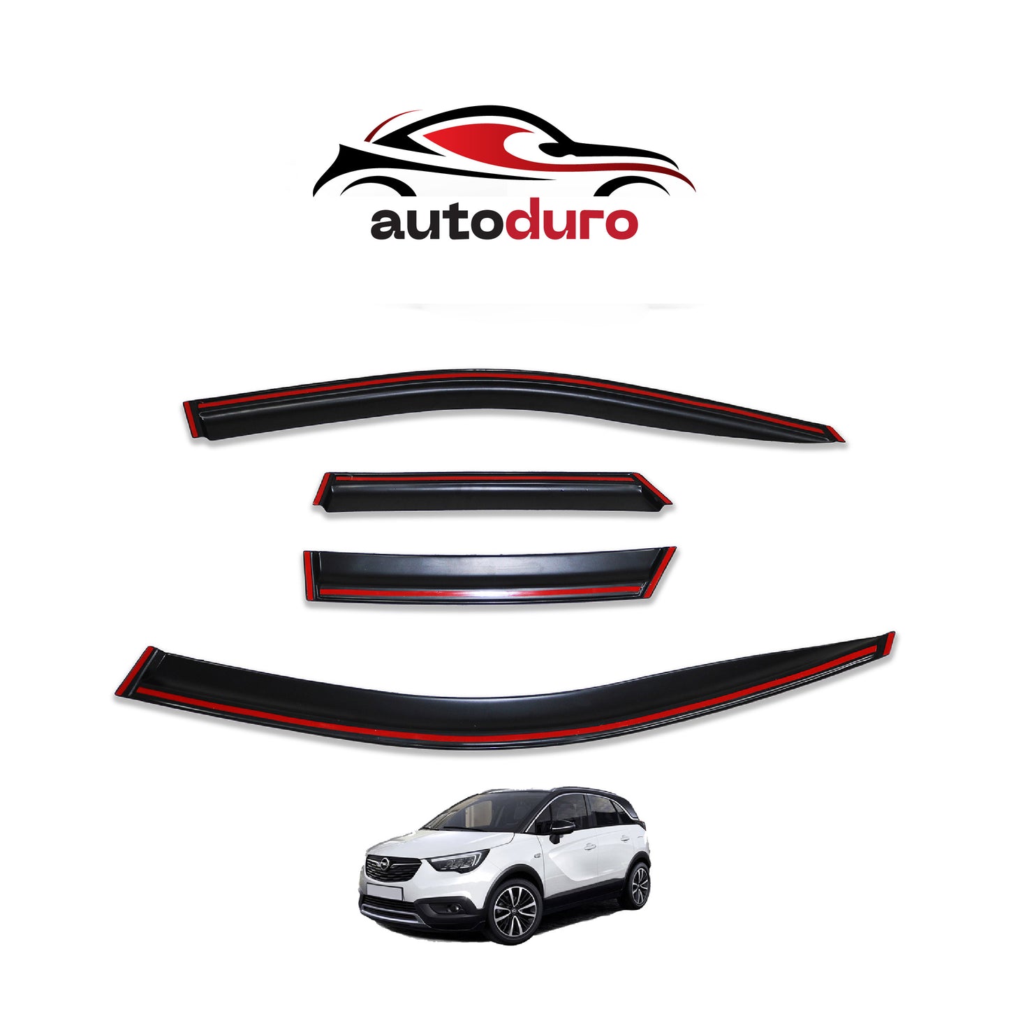 Autoduro Opel Crossland 2021 Onwards Rear Bumper Sill Protector - 45590721-020019-20010101_2