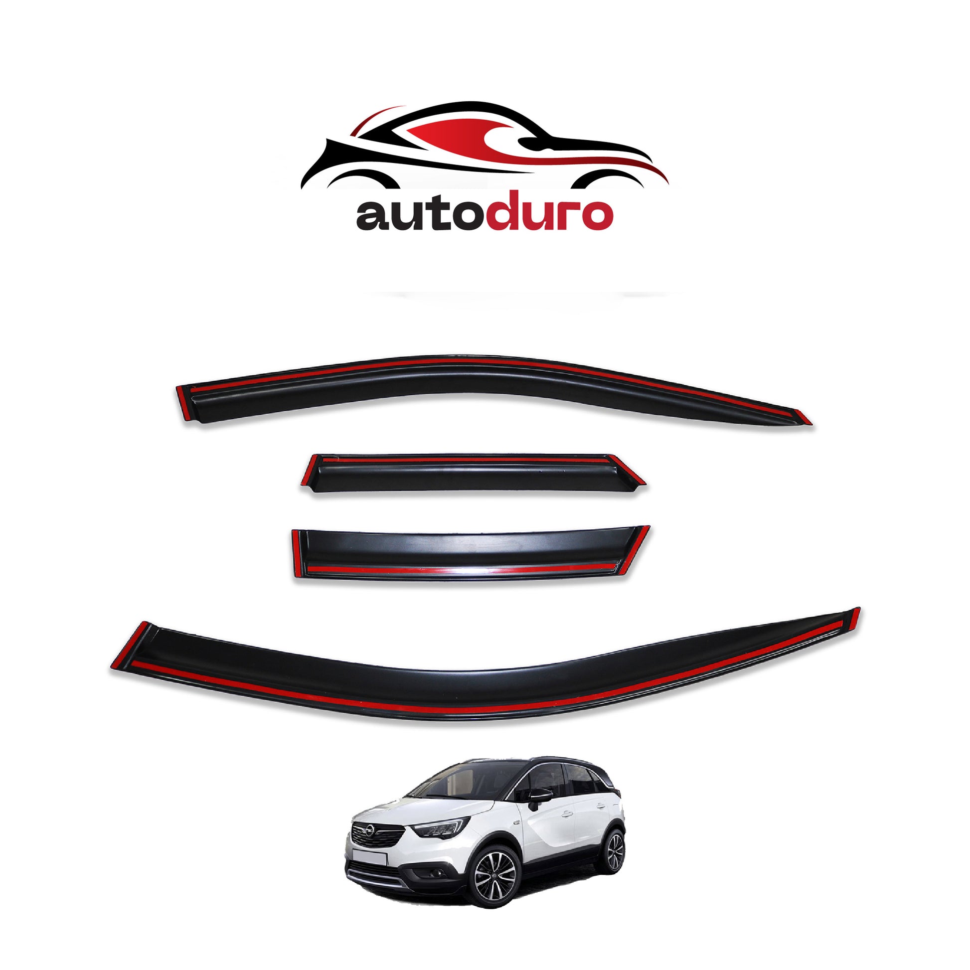 Autoduro Opel Crossland 2021 Onwards Rear Bumper Sill Protector - 45590721-020019-20010101_2