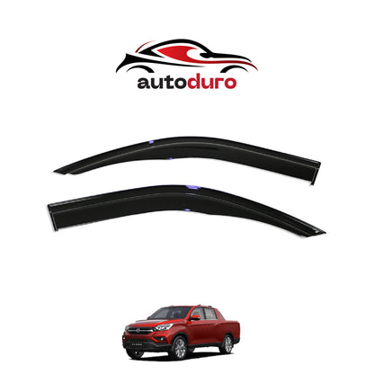 Autoduro Ssangyong Musso 2021 Onwards Window Wind Deflectors - 45730321-040019-20010101_3