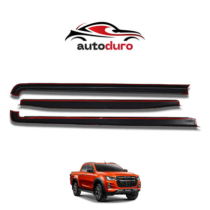Autoduro Isuzu D-Max 2020 Onwards Bed Rail Protector 3pcs - 48380120-010018-20010402_3