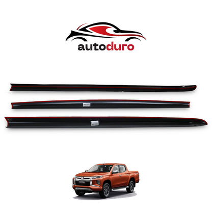 Autoduro Mitsubishi L200 2019 Onwards Bed Rail Protector 3pcs - 48570419-010018-20010402_3