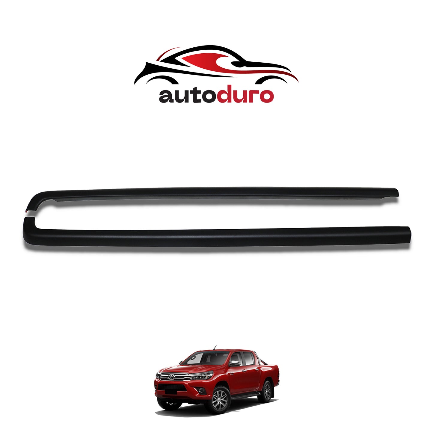 Autoduro Toyota Hilux 2021 Onwards Bed Rail Protector 2pcs - 48780921-010017-20010402_5