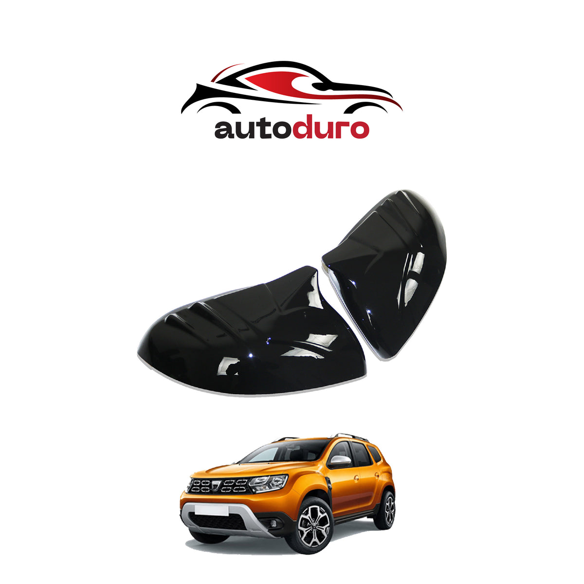Autoduro Dacia Duster 2018 - 2024 Door Mirror Covers 2pcs - 57210218-020017-20010101_2