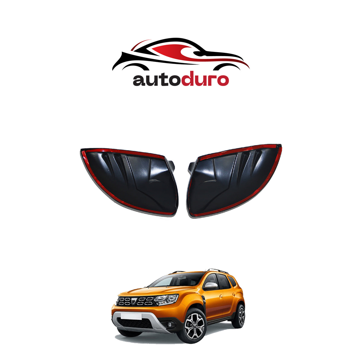 Autoduro Dacia Duster 2018 - 2024 Door Mirror Covers 2pcs - 57210218-020017-20010101_4