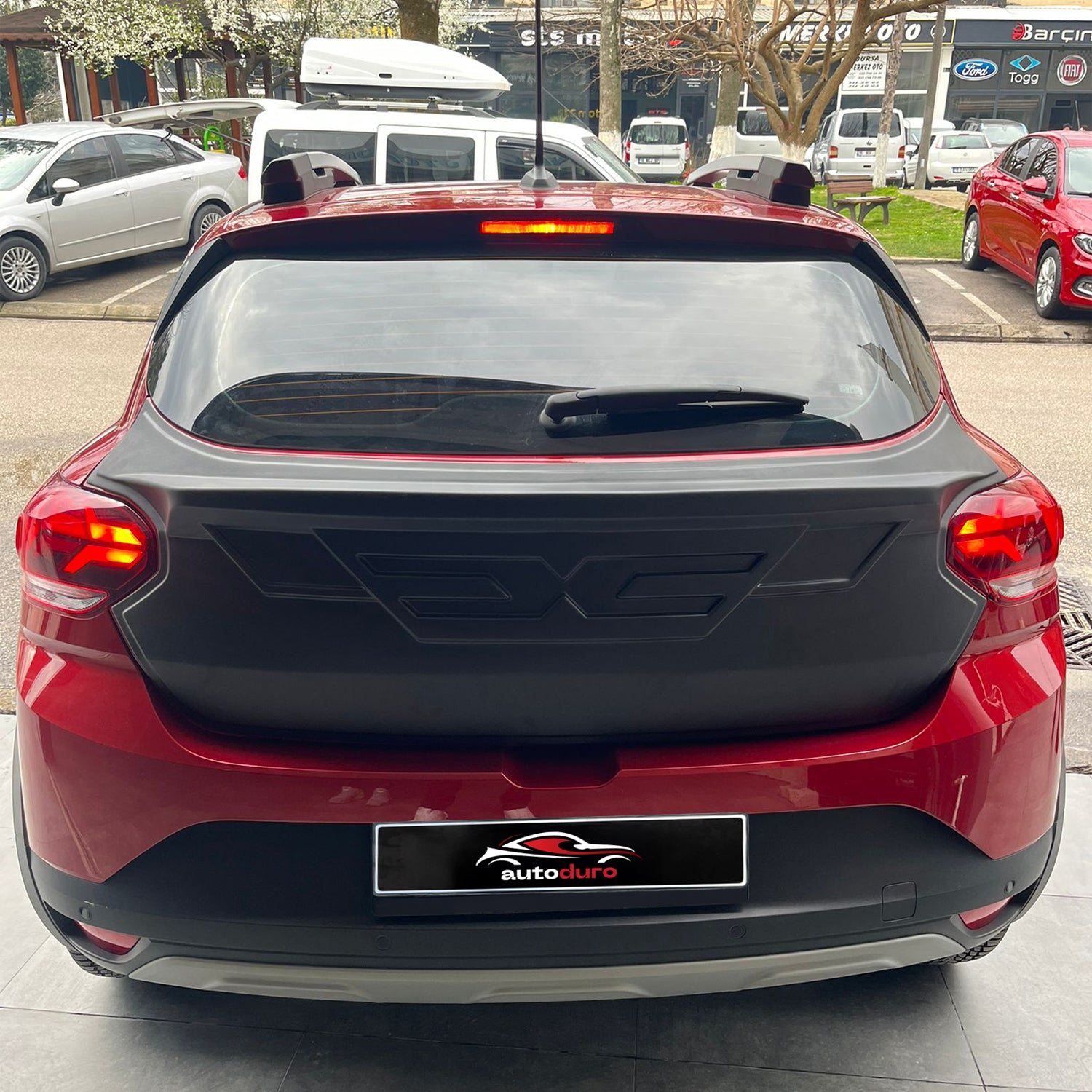 Autoduro Dacia Sandero 2021 Onwards Boot Lid Fender Flares - 64210621-010512-20010402_12