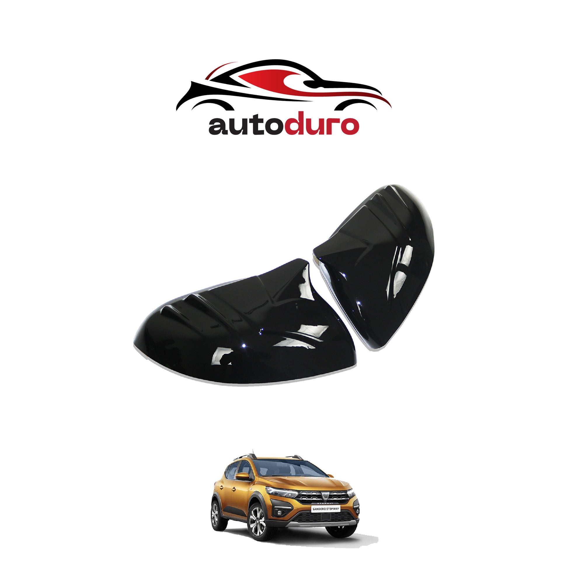 Autoduro Dacia Sandero 2021 Onwards Boot Lid Fender Flares - 64210621-010512-20010402_2