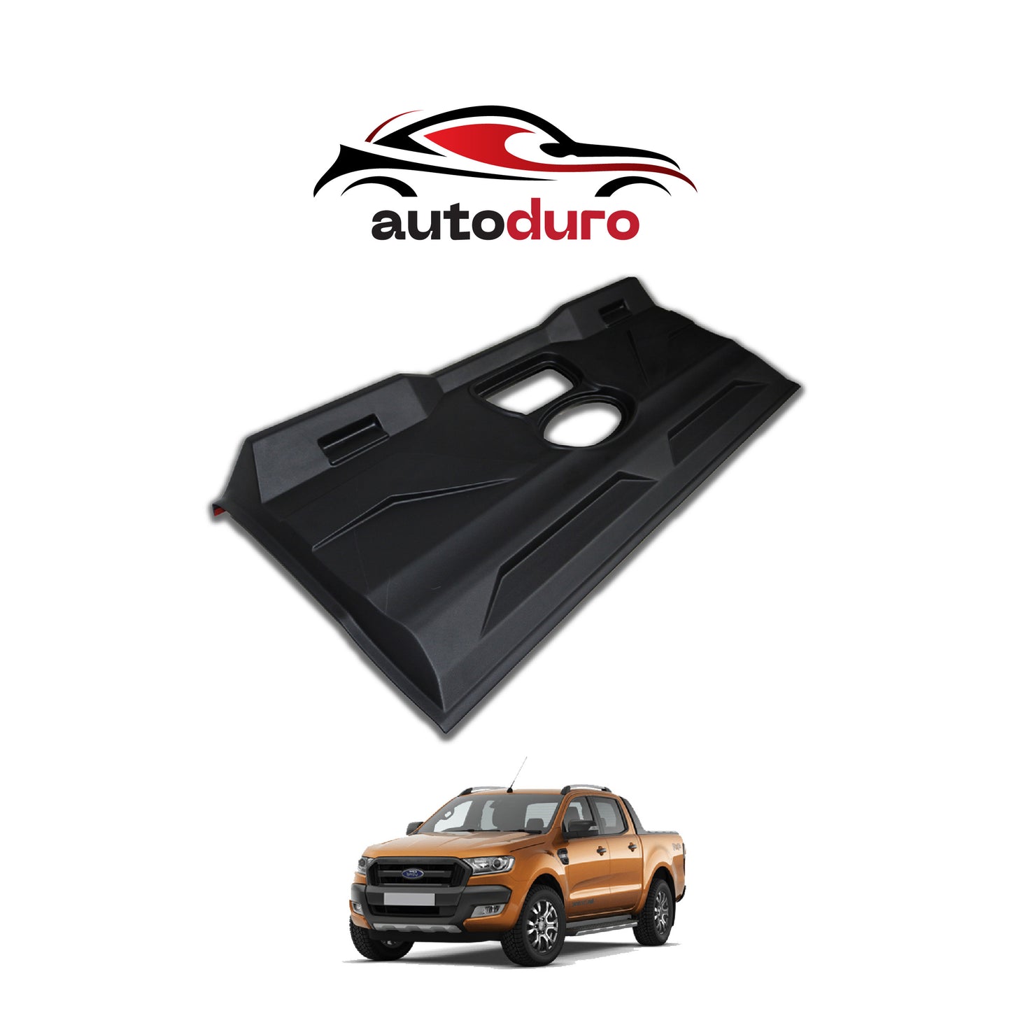 Autoduro Ford Ranger 2015 - 2019 Boot Lid Fender Flares - 64300816-010512-20010402_3