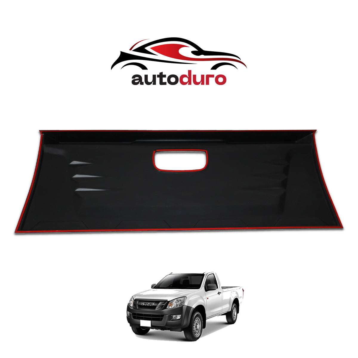 Autoduro Isuzu D-Max 2012 - 2017 Boot Lid Fender Flares - 64380112-010512-20010402_5