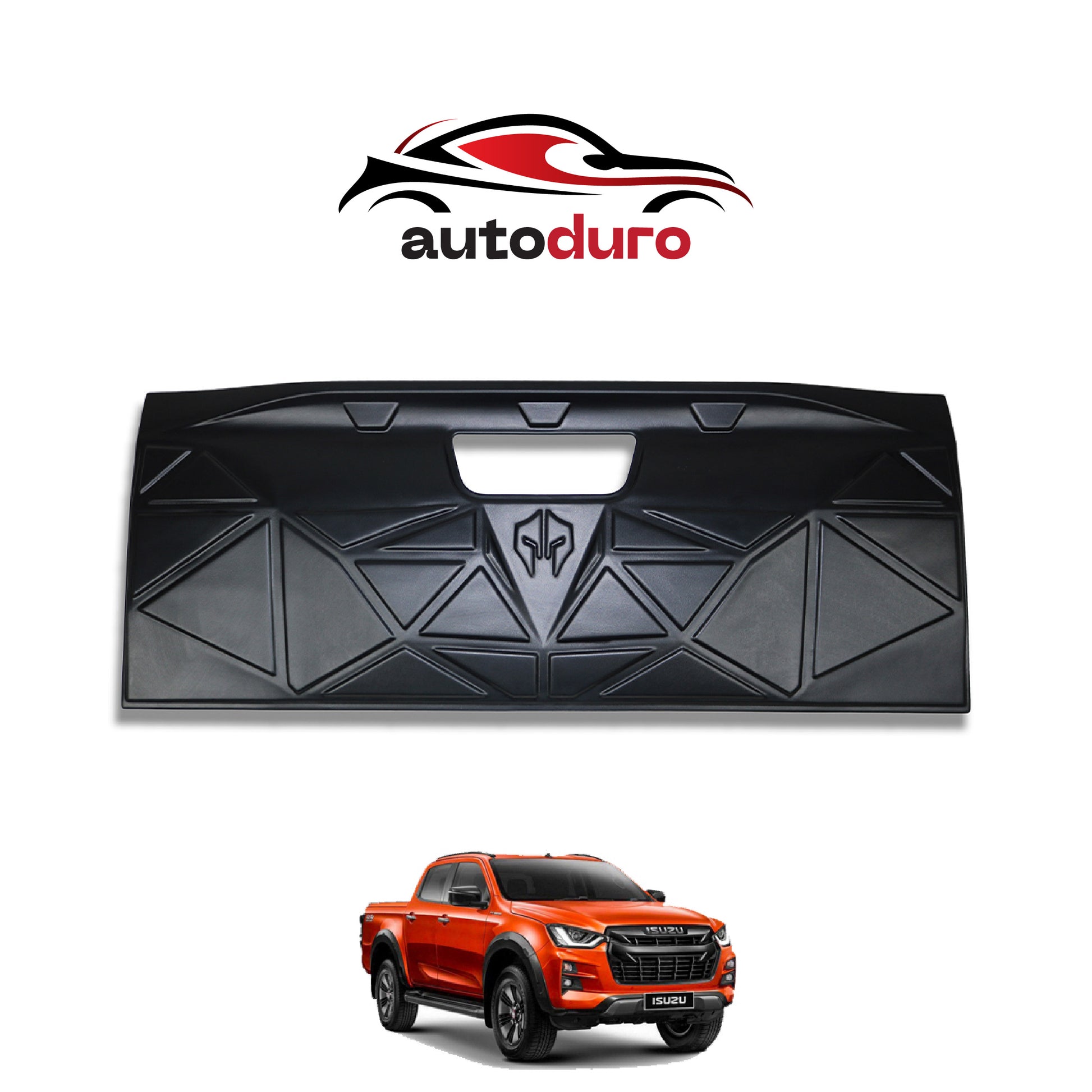 Autoduro Isuzu D-Max 2020 Onwards Boot Lid Fender Flares - 64380120-010512-30090402_1