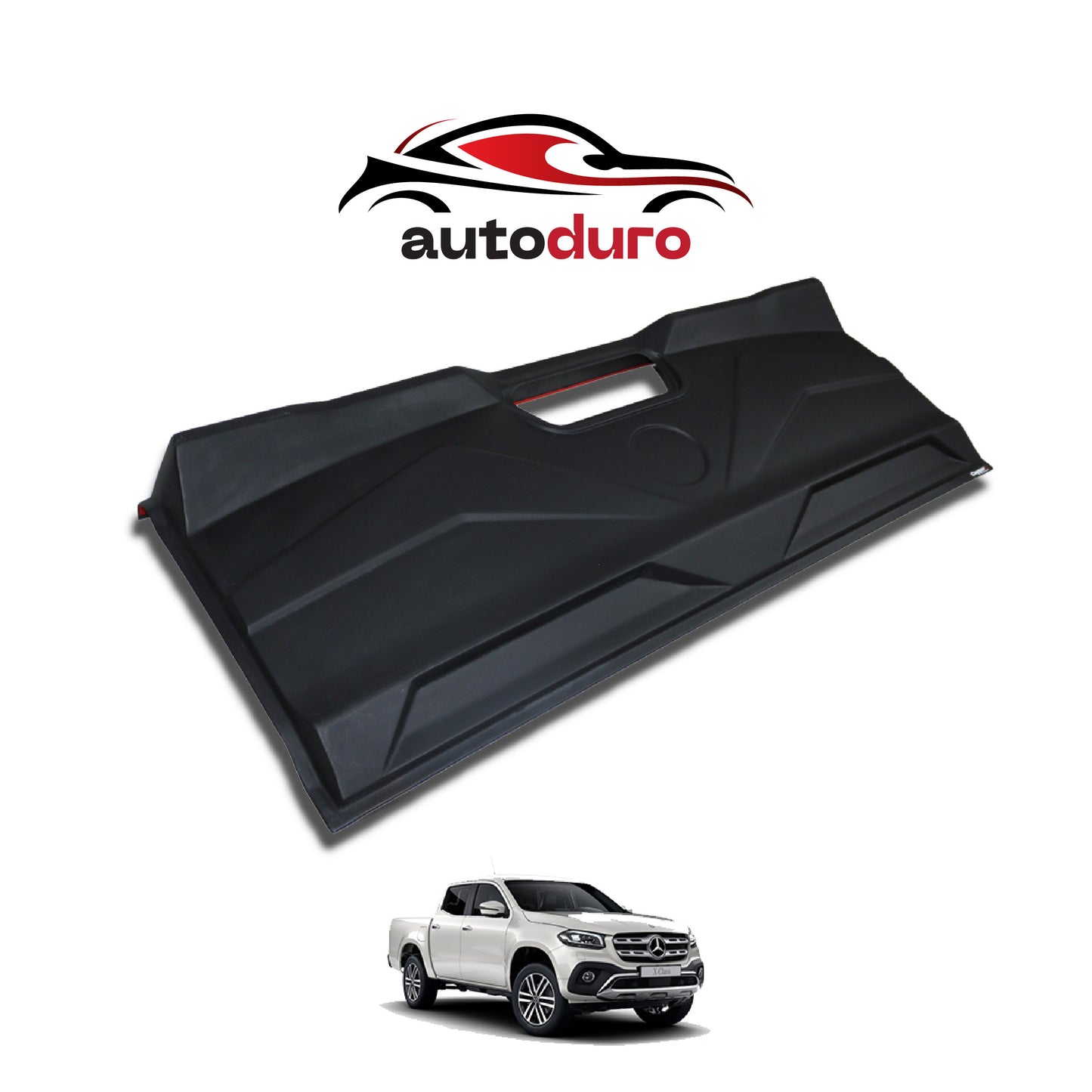 Autoduro Mercedes X-Class 2017 Onwards Boot Lid Fender Flares - 64550517-070512-20010402_3