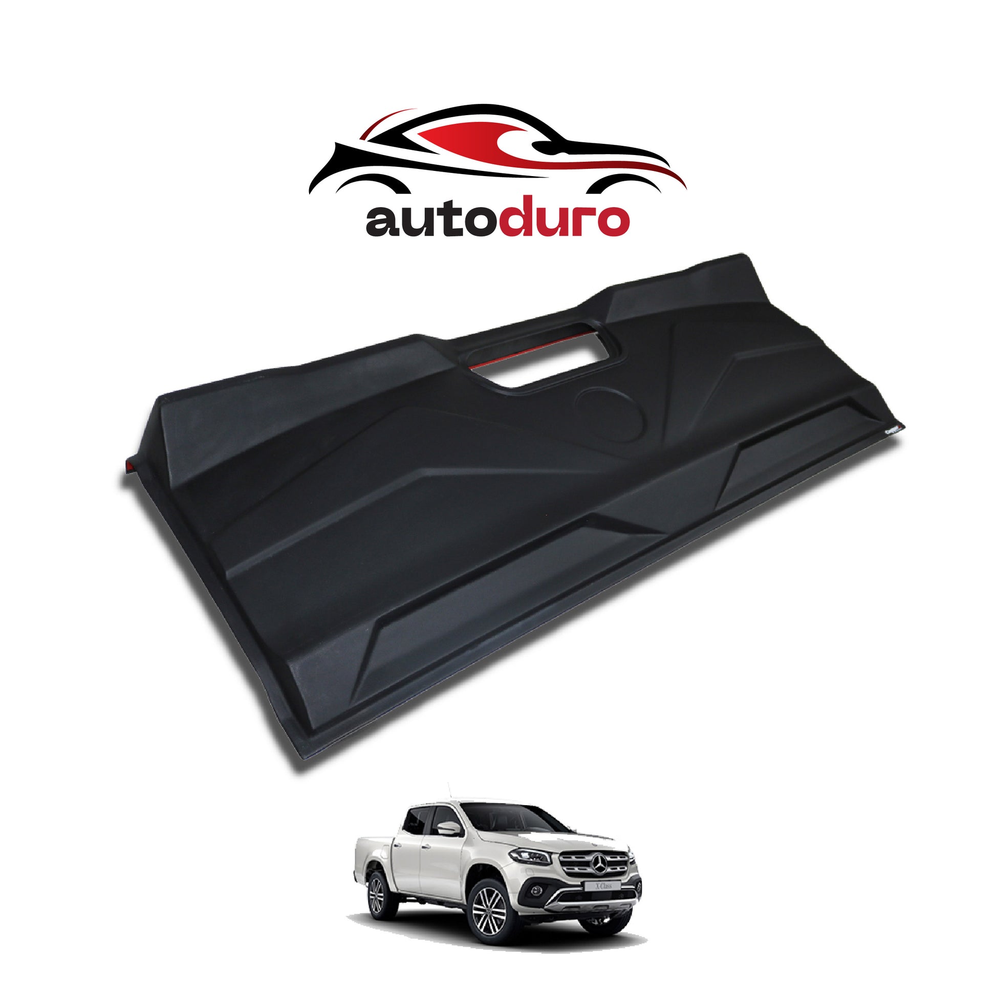 Autoduro Mercedes X-Class 2017 Onwards Boot Lid Fender Flares - 64550517-070512-20010402_3