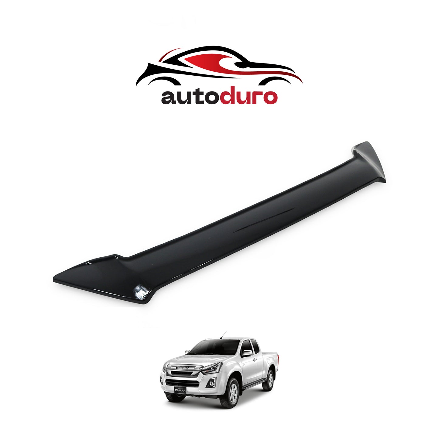 Autoduro Isuzu D-Max 2017 - 2019 Bonnet Deflector 4mm - 64570407-010512-30090402_5