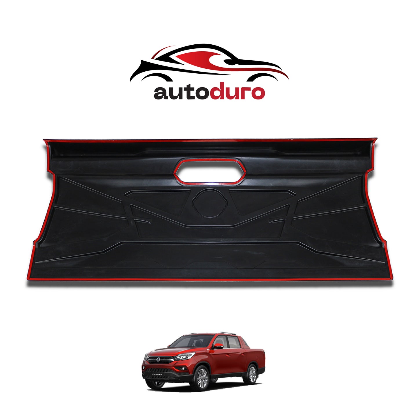 Autoduro Ssangyong Musso 2018 - 2021 Boot Lid Fender Flares - 64730318-010512-20090402_5