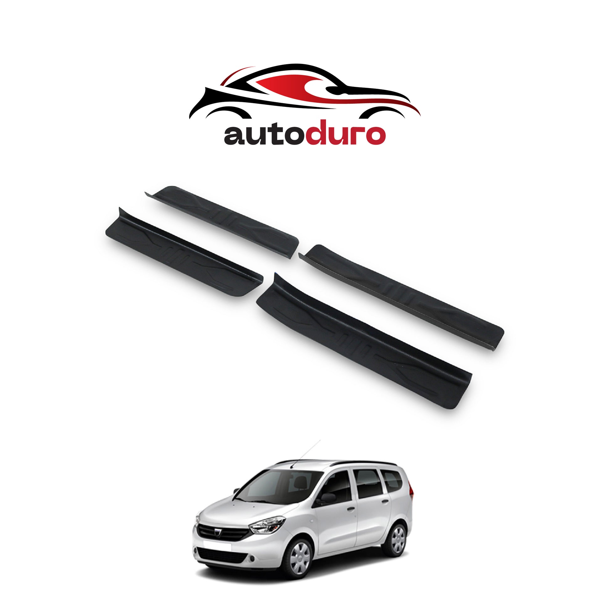 Autoduro Dacia Lodgy 2013 Onwards Door Sill Protector 4pcs - 72210313-010019-20010402_2