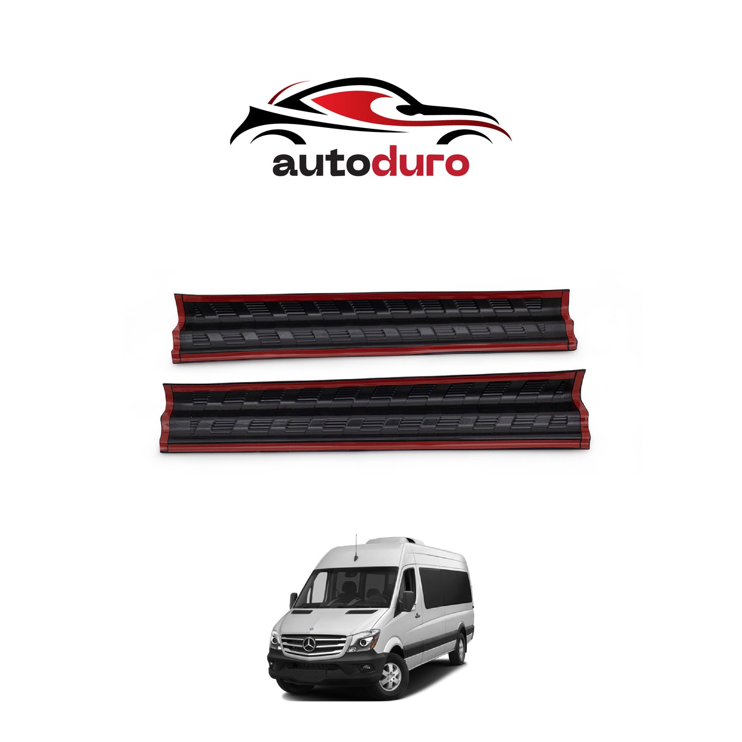 Autoduro Mercedes Sprinter 2006 - 2012 Door Sill Protector 2pcs - 72550206-010017-20010402_8