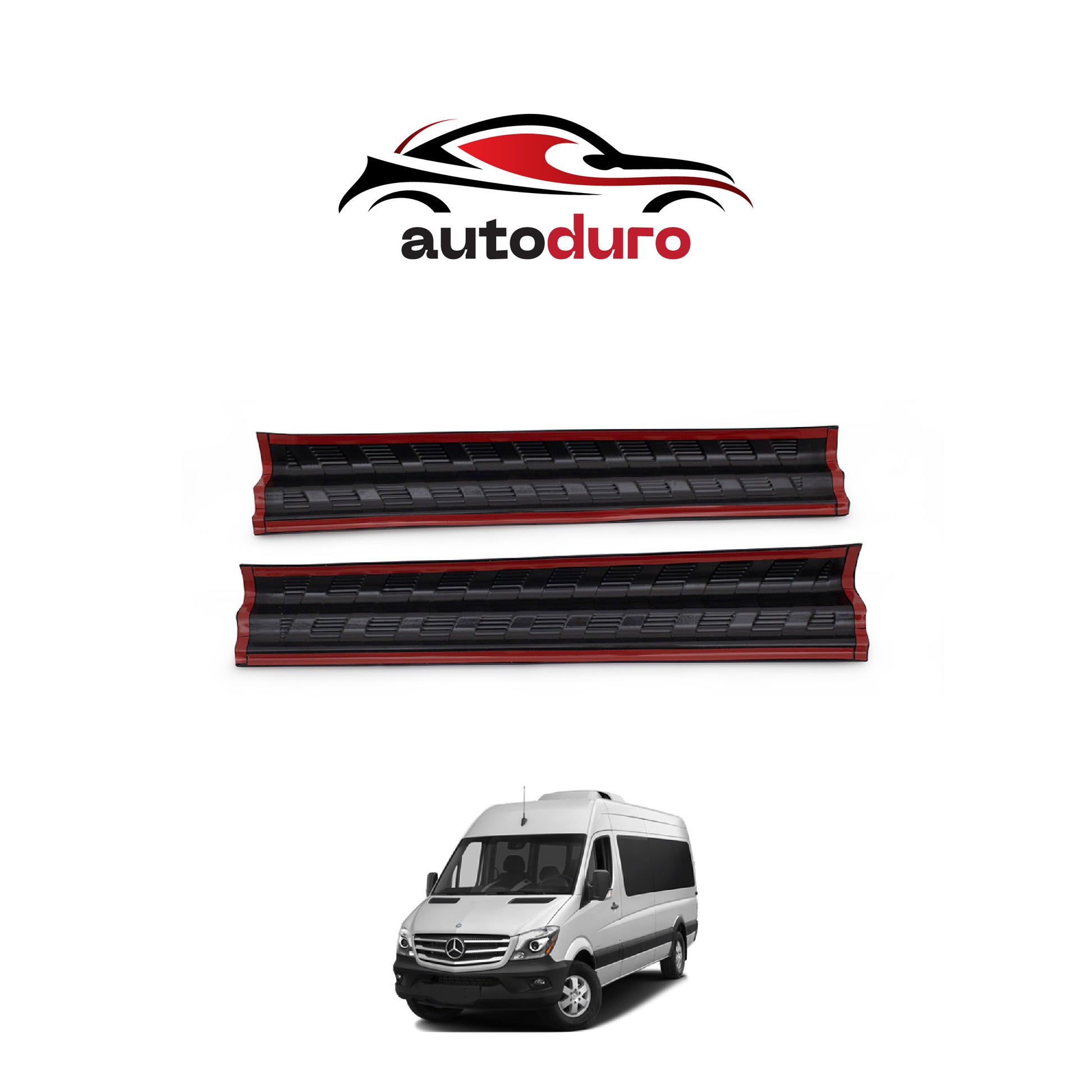 Autoduro Mercedes Sprinter 2006 - 2012 Door Sill Protector 2pcs - 72550206-010017-20010402_8