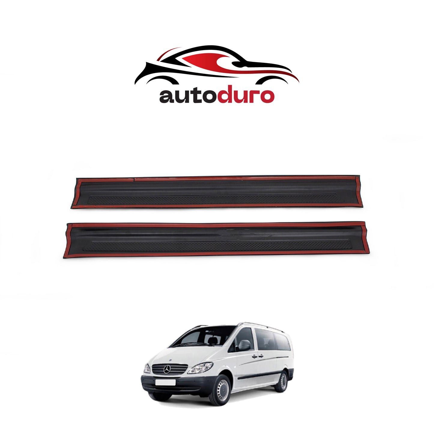 Autoduro Mercedes Vito 2004 - 2010 Door Sill Protector 2pcs - 72550404-010017-20010402_2