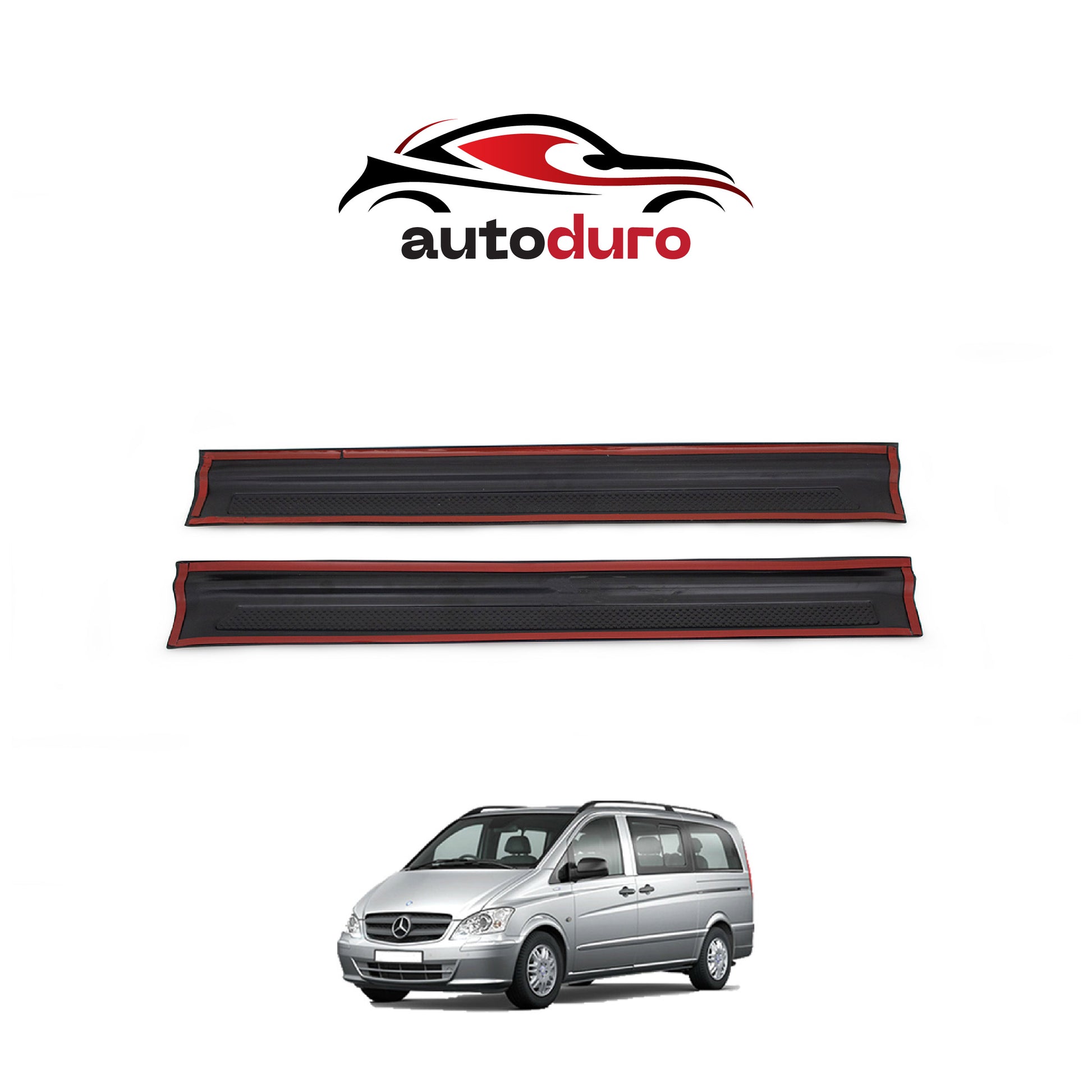 Autoduro Mercedes Vito 2011 - 2014 Door Sill Protector 2pcs - 72550411-010017-20010402_2